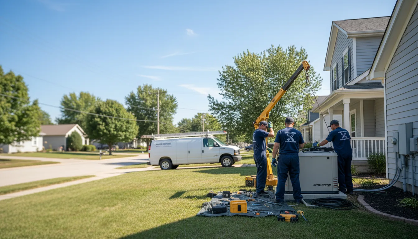 Generator Installation in Robins, IA near me